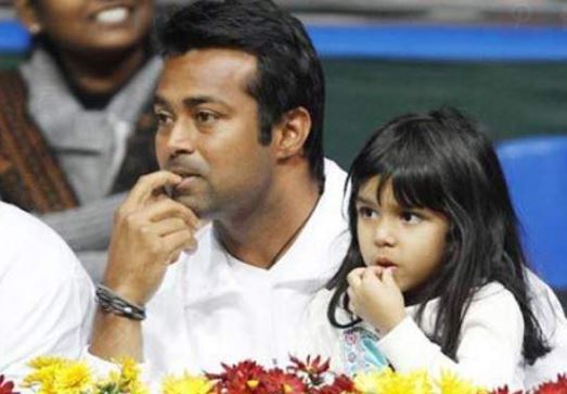 Leander Paes and Ayana Paes
